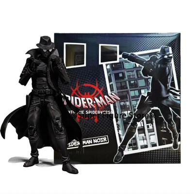 Sentinel SV-Action Spider-Man Noir Into the Spider-Verse Figure Official New