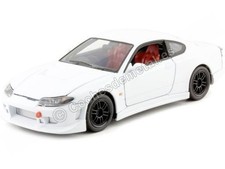 2002 Nissan Silvia S15 Tuning RHD Blanc 1:24 Welly 22485