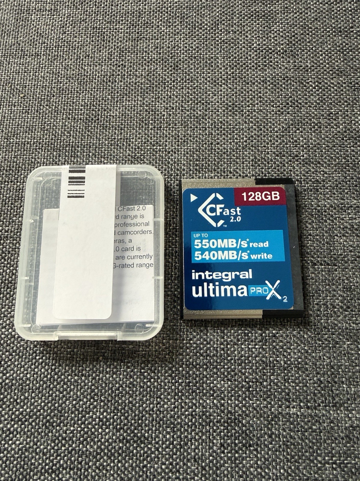 Integral UltimaPro X2 128 GB CFast 2.0 Memory Card