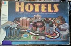 Hotels Milton Bradley 1987 Vintage Board Game Missing 1x Building Base And Roof