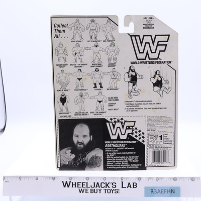 Earthquake W/CARDBACK 1992 WWF Wrestling Hasbro Action Figures | eBay