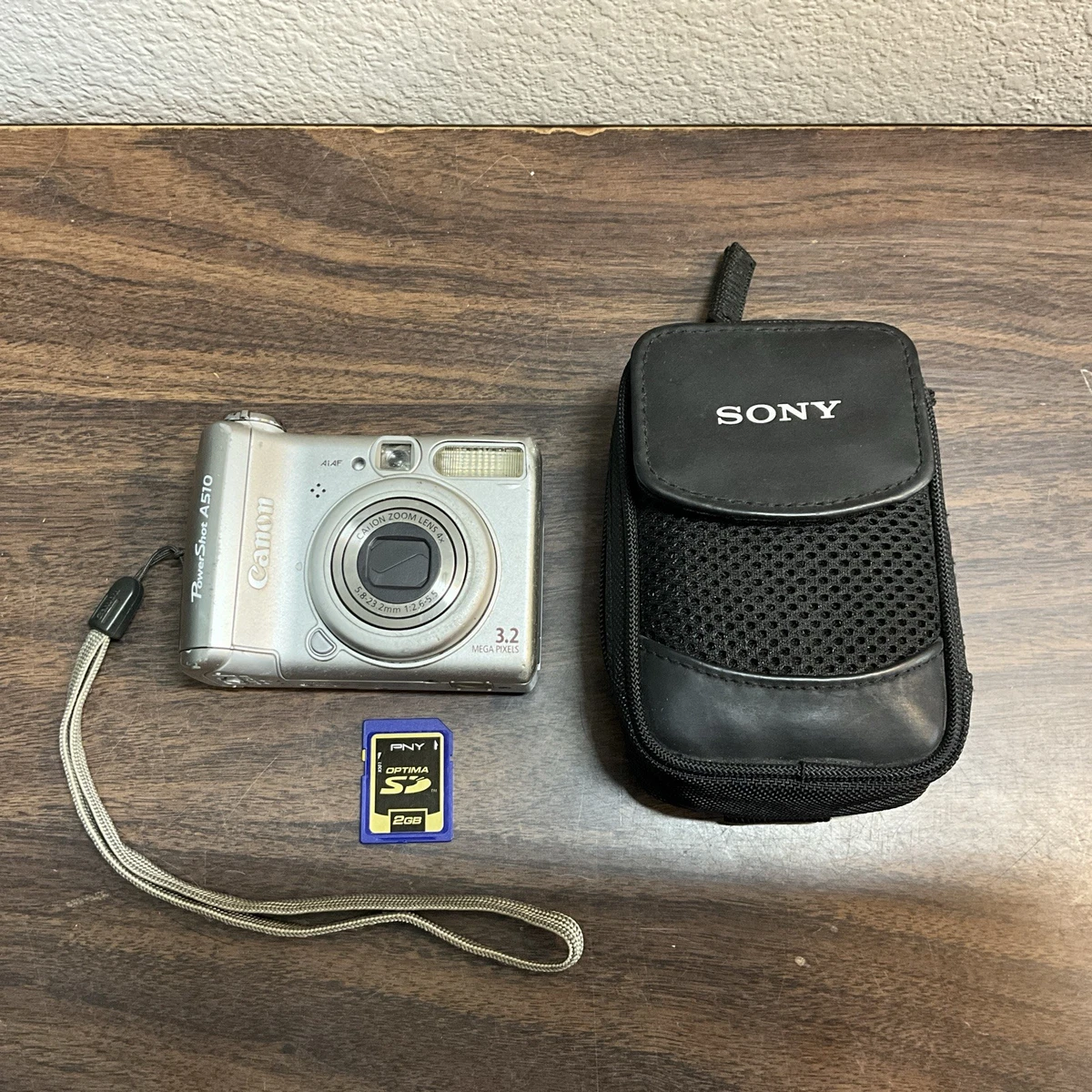 Canon PowerShot A510 1-4.9x Digital Zoom Digital Cameras for sale