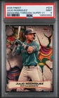 2025 Topps Finest Julio Rodriguez Smashing through SSP Superfractor 1/1 PSA 9