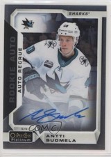 2018-19 O-Pee-Chee Platinum Rookie Autos Antti Suomela #R-AN Auto a2v