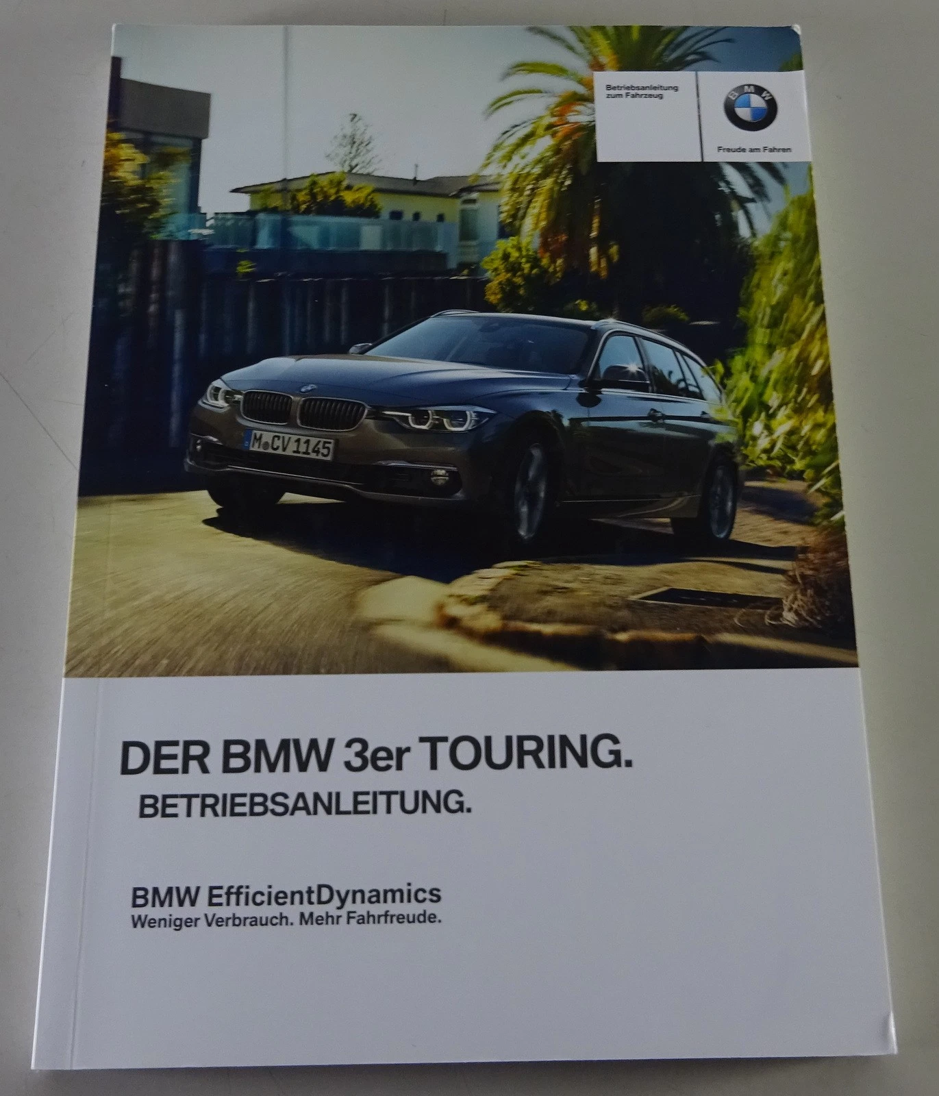 Operating Instructions/Manual BMW 3er Touring F31 (318, 320, Etc Stand 10/2016
