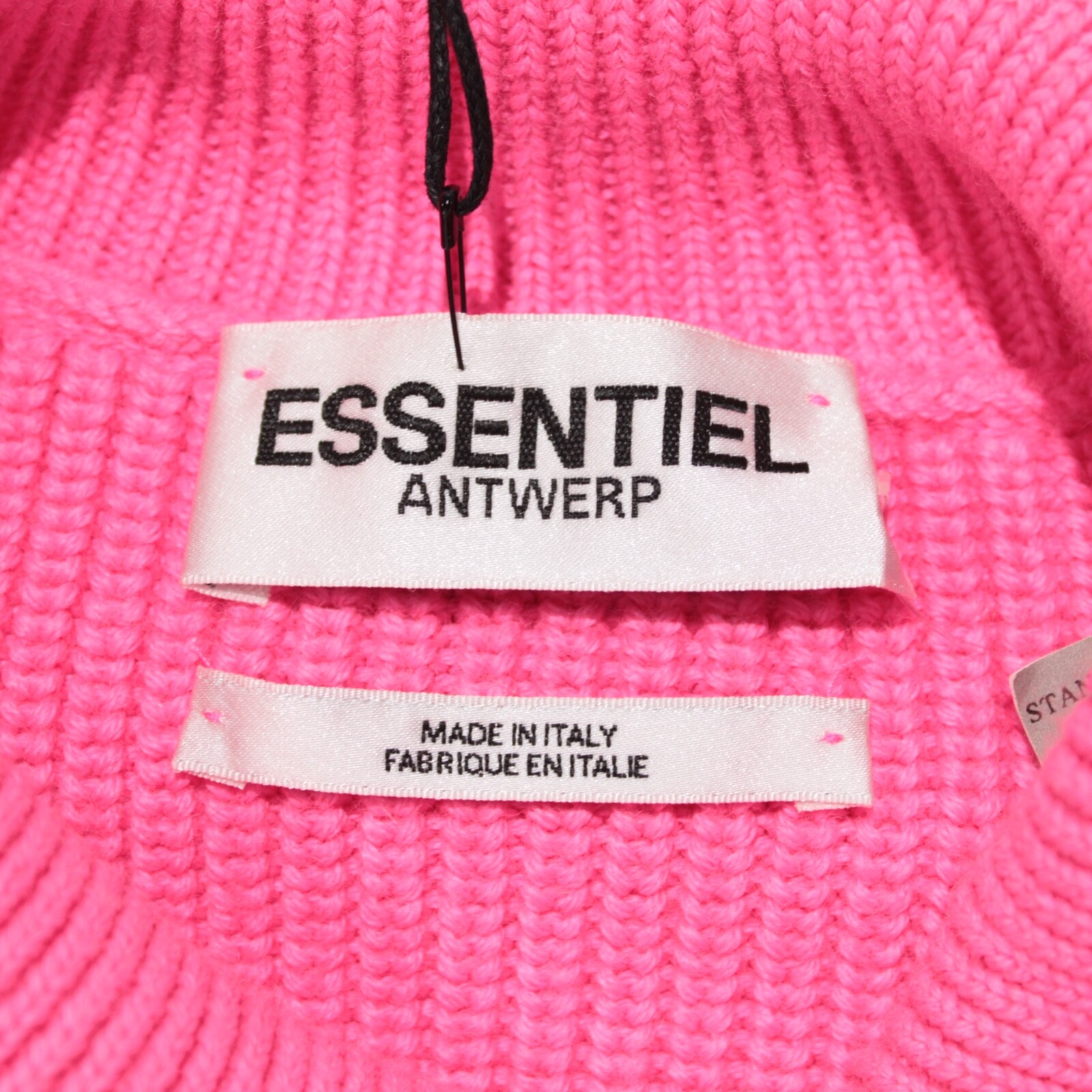 Essentiel Antwerp NWT Chiangmai Rib Jumper Sweater Size L US In Pink Wool Blend image 8