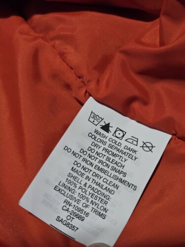 VICTORINOX Jacket Mens XL Button Up ,shell And Padding Polyester,lining :nylon - Picture 7 of 10