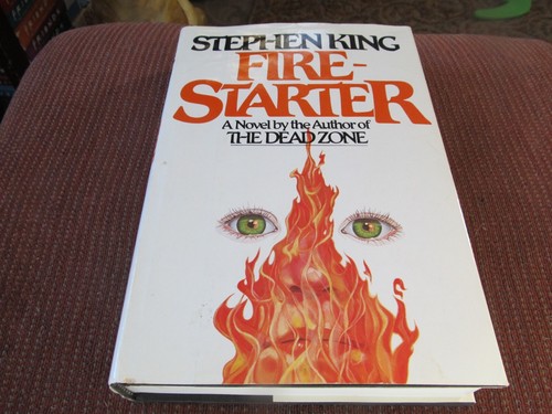 Stephen King FIRESTARTER Book Club Edition HC DJ Gutter Code "MP5BB" 1980