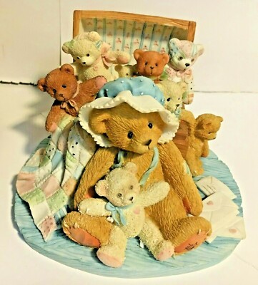 Very Rare Cherished Teddies 156353F Tasha Limited Edition 8142 or 10,000 Chest - 45544024259 | eBay