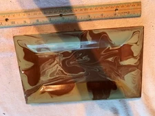 ENAMEL HEAVY METAL RARE WHIRLPOOL CORPORATION COLLECTIBLE MADE IN PLANT 60'S VTG