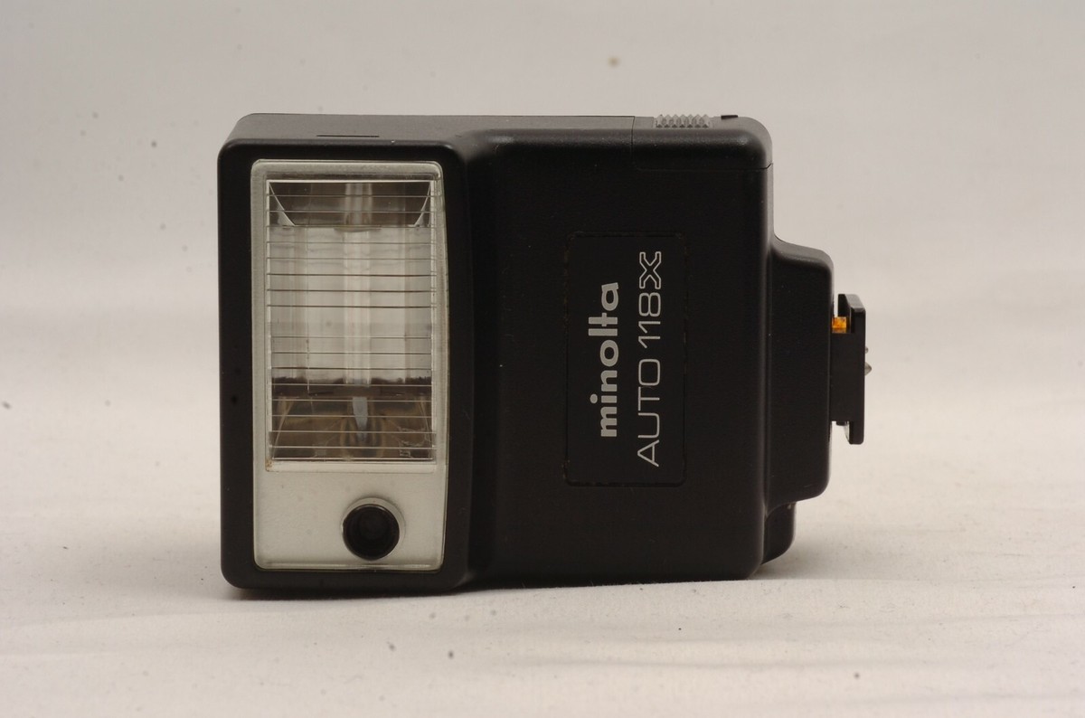 Konica Minolta Auto 118X Shoe Mount Flash for sale online | eBay
