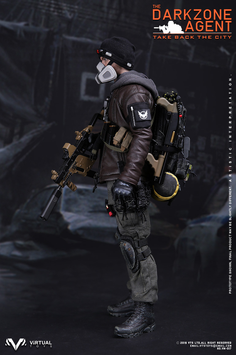 VTS DARKZONE AGENT フィギュア 1/6 1/6 Scale The Dark Zone Agent Renegade Figure by Virtual