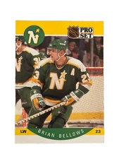 Brand New: Vintage 1990 PRO SET Brian Bellows Minnesota North Stars Trading Card