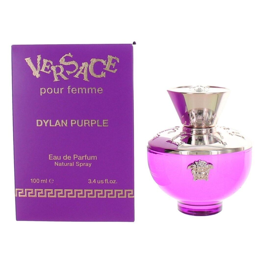 New Versace Dylan Purple by Versace, 3.4 oz EDP Spray for Women , in Box