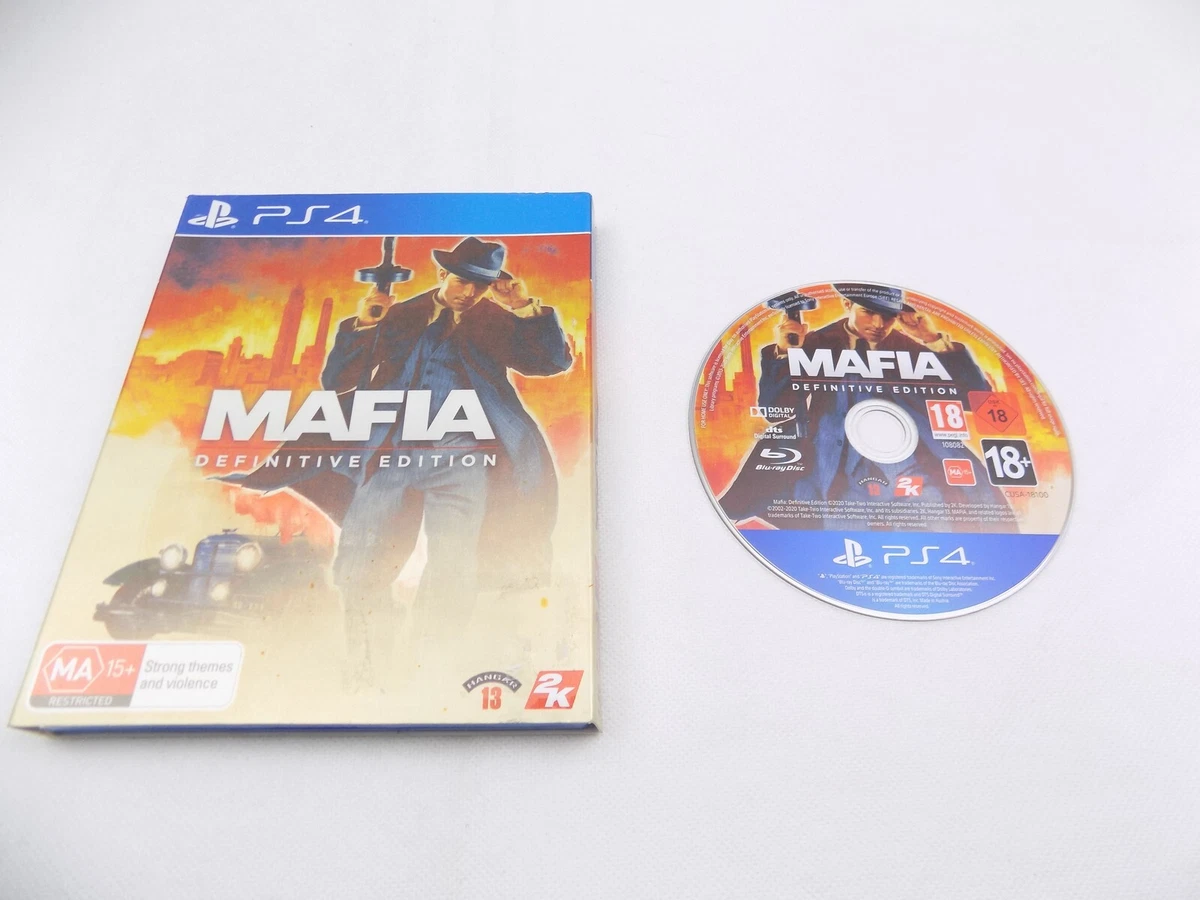 Mint Disc Playstation 4 Ps4 Mafia Trilogy - Inc Poster Free Postage