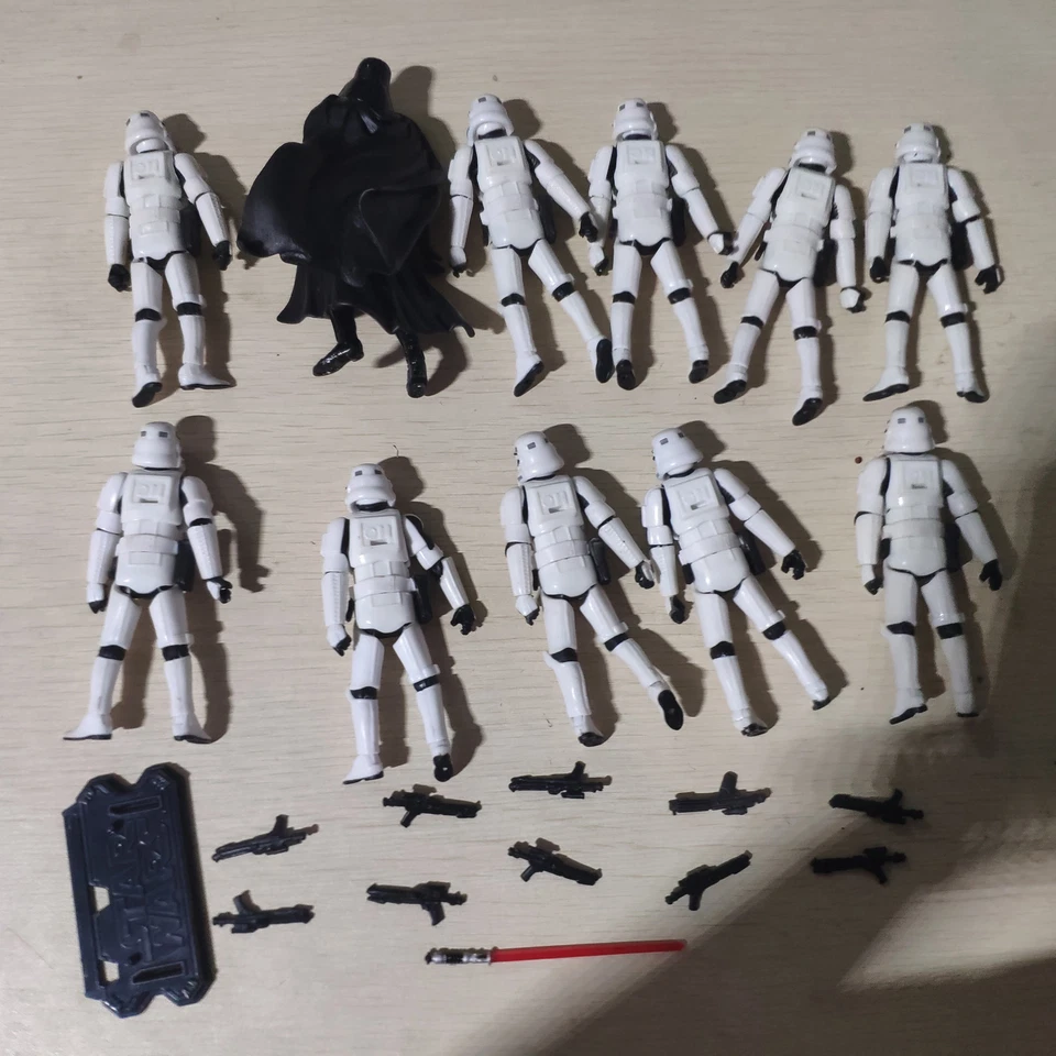 Lote de 11 piezas 3.75" Star Wars Stormtroopers OTC Trilogy Darth Vader figura de acción Foto 3 de 4