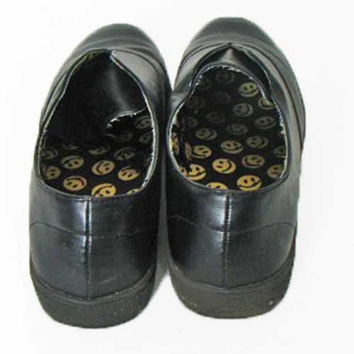 Mocasín Joe Boxer negro sin cordones talla: 8M suela plana antideslizante para caminar todo cuero - Imagen 7 de 11
