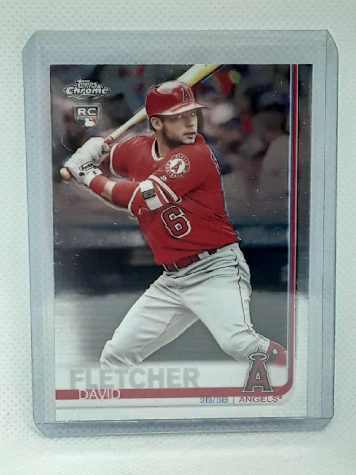 David Fletcher 2019 Topps Chrome Baseball - RC #181 - Los Angeles Angels