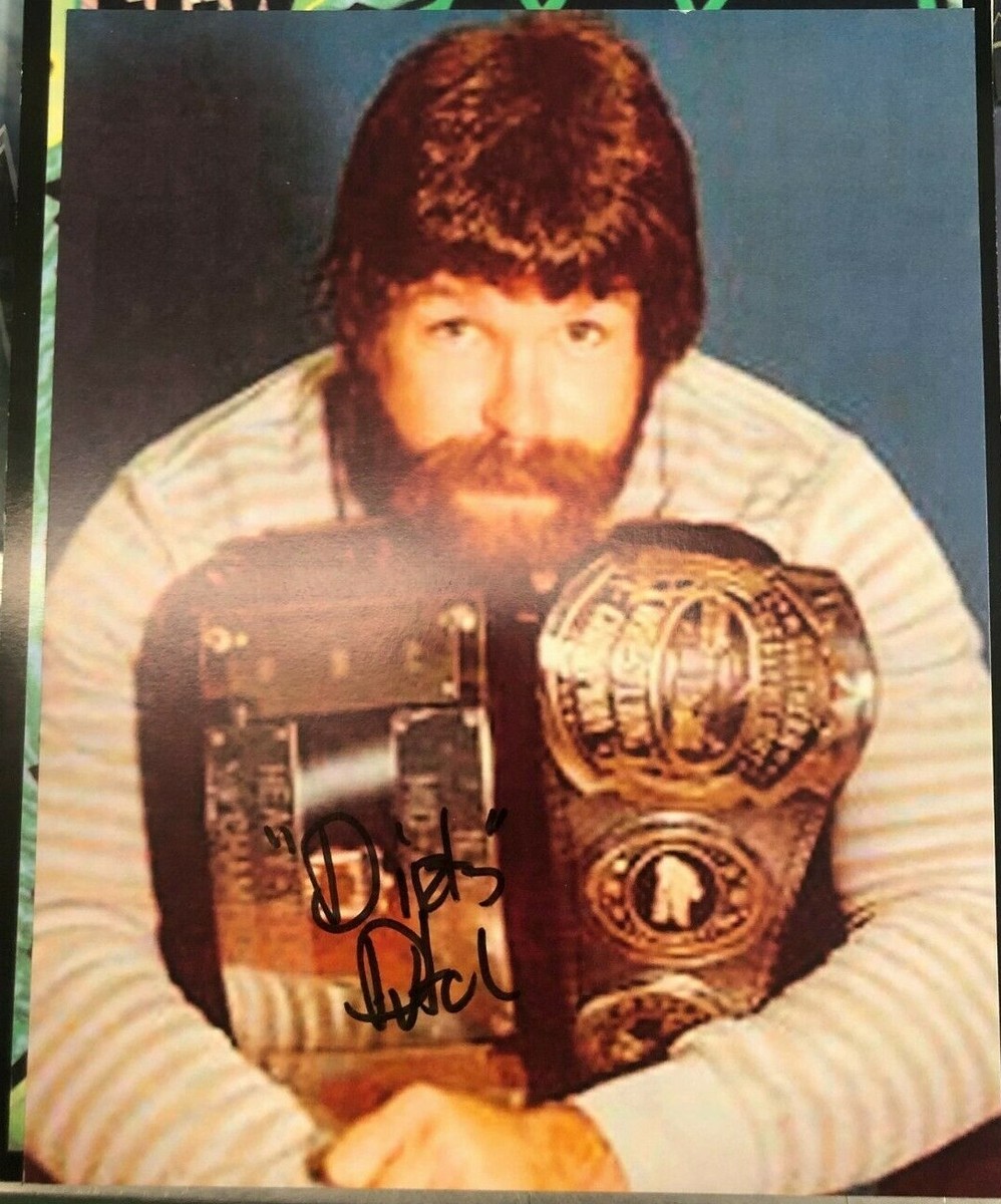 NWA Dirty Dutch Mantel Rare (Zeb Colter) W/BELTS Very Rare