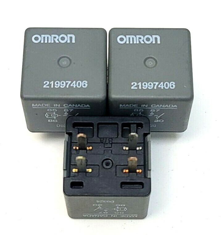 ✓ (Lot of 3) GM Omron 4 Pins Relay 21997406 OEM | eBay