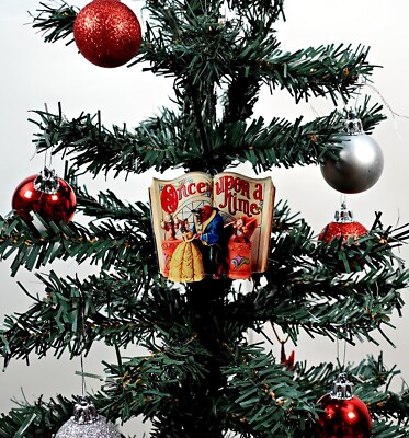 Disney Beauty and the Beast Christmas Ornament Holiday Decor Princess Belle 2D
