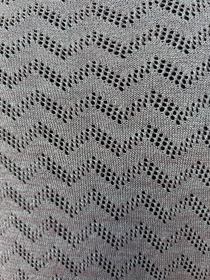 Suéter Ruff Hewn Valentines médio rosa ombro frio metálico acento caimento solto - Imagem 4 de 4