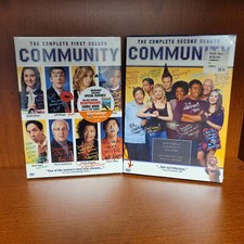 Community: The Complete First 1  Second 2 Seasons DVD, 8 Disc Box Set  New