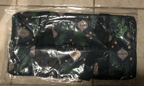Thirty-one 31 Medium Utility Tote Retired Holiday Ornaments New/Unused - Picture 4 of 4