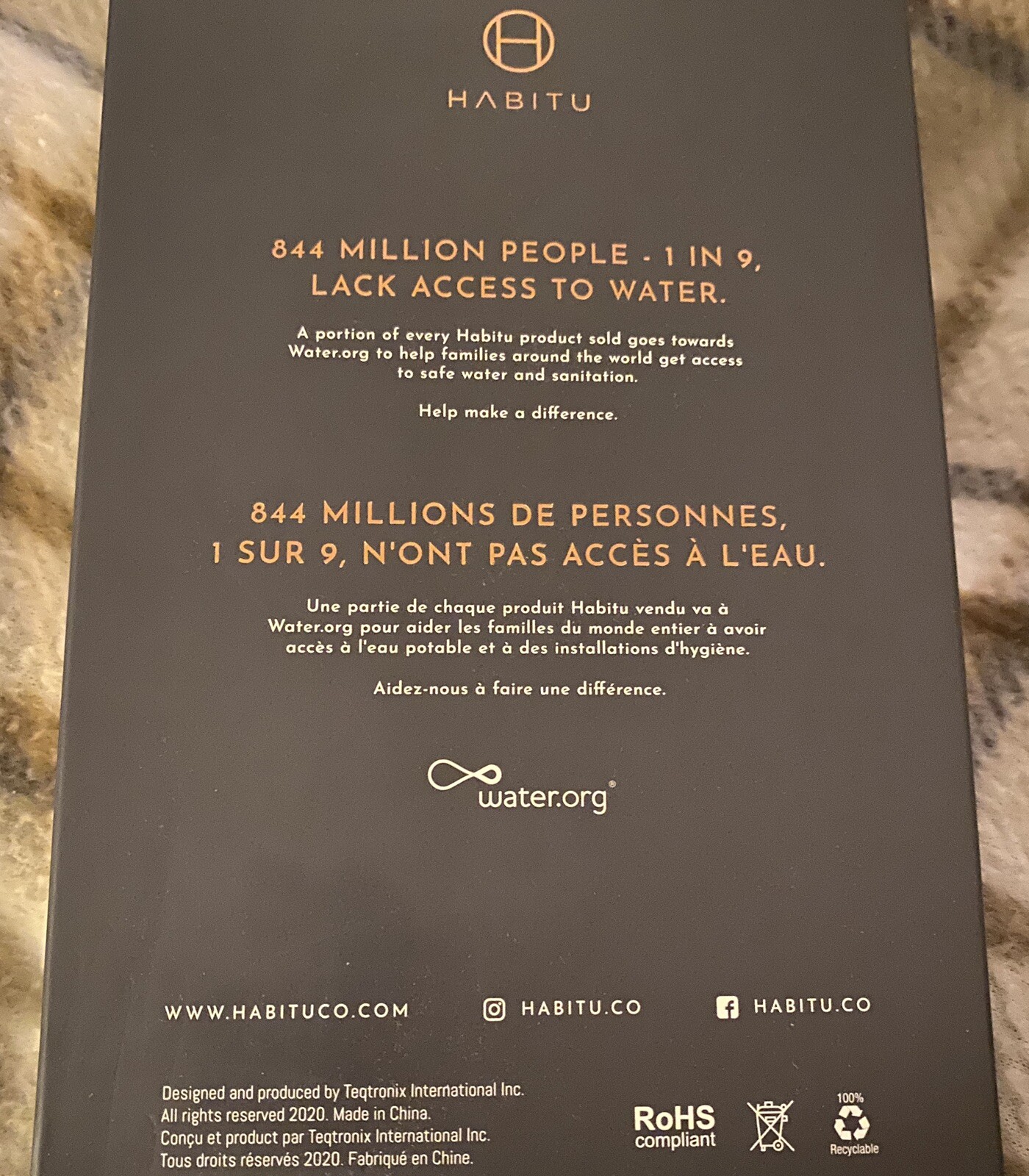 HABITU Selene Crossbody Wallet Case with Mirror iPhone 12