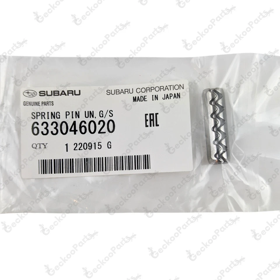 Subaru Genuine 1990-18 Manual Gear Shifter Spring Pin Impreza Wrx STI 633046020 - Image 4 of 4