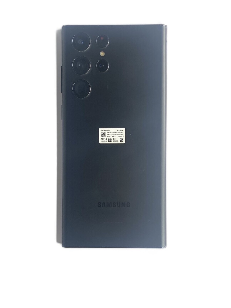 Samsung Galaxy S22 Ultra - 256 GB - Phantom Black (Straight