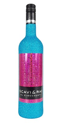 Scavi & Ray Al Cioccolata Rotwein Cuvèe 0,75l (10% Vol) Bling Bling Glitzer Gli