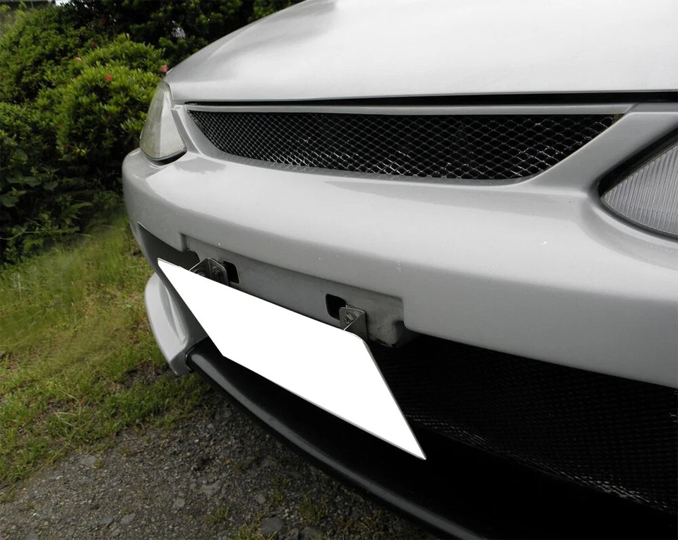 Soporte de reubicación de matrícula de parachoques JDM con ángulo ajustable Foto 4 de 4