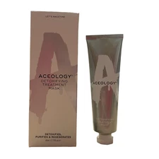 Aceology BNIB Gentle Exfoliating Deep Cleansing Detoxifying Treatment Mask