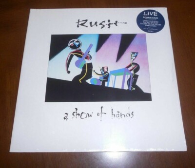 Rush  A Show Of Hands Vertigo  836 346-1 UK Vinyl Sealed Sticker on Shrink