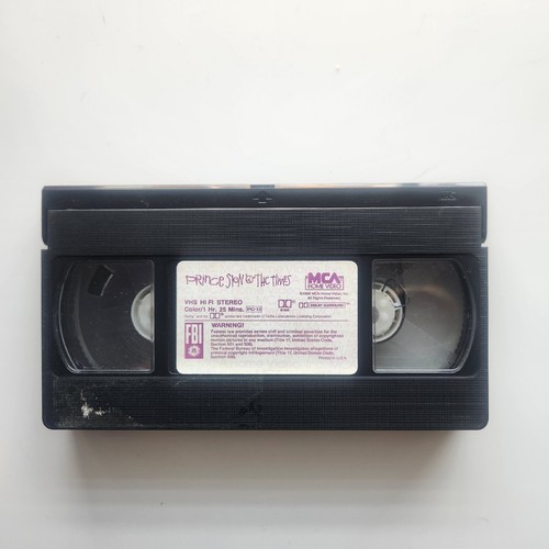 Prince in "Sign O' the Times", Concert Movie, (VHS 1988) - Picture 6 of 7