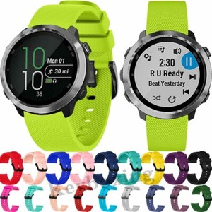 Per Garmin Vivoactive 3 Music Forerunner 645 Silicone Sport Band Strap Bracelet | eBay