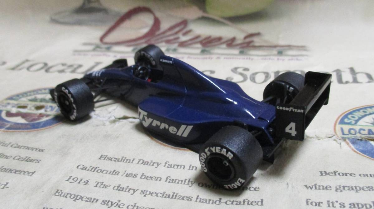 Tameo 1/43 Tyrrell 018 #4 1989 Monaco GPMichele Alboreto | eBay Tameo 1/43 Tyrrell 018 #4 1989 Monaco GPMichele Alboreto | eBay