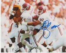 Tony Casillas  8x10 Signed Photo W/ COA Oklahoma Sooners #1