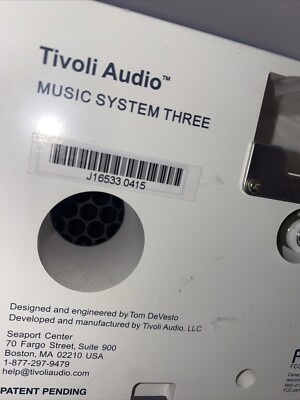Tivoli Audio Music System Three ホワイト Tivoli Audio Music System Three Review | PCMag