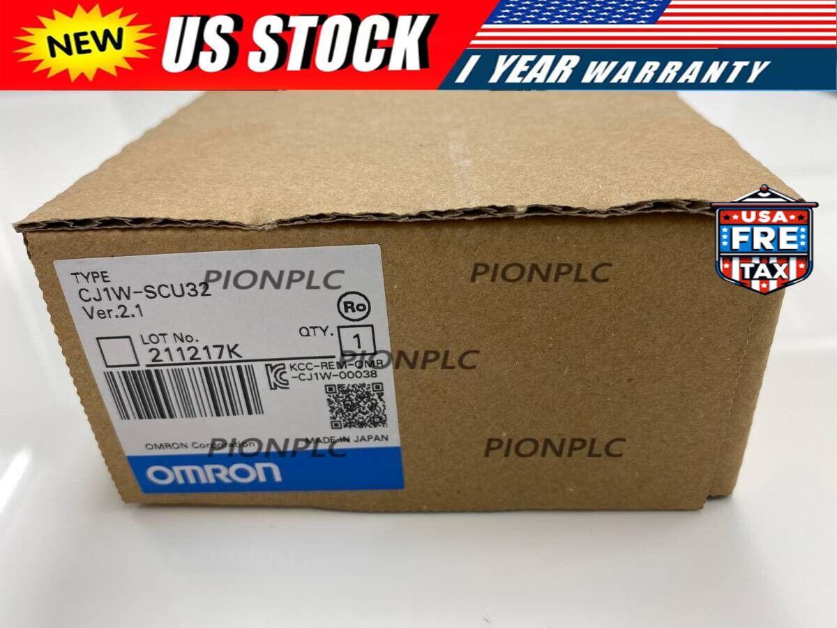 Omron CJ1W-SCU32 Communication Module Fast Shipping New One US Free TAX