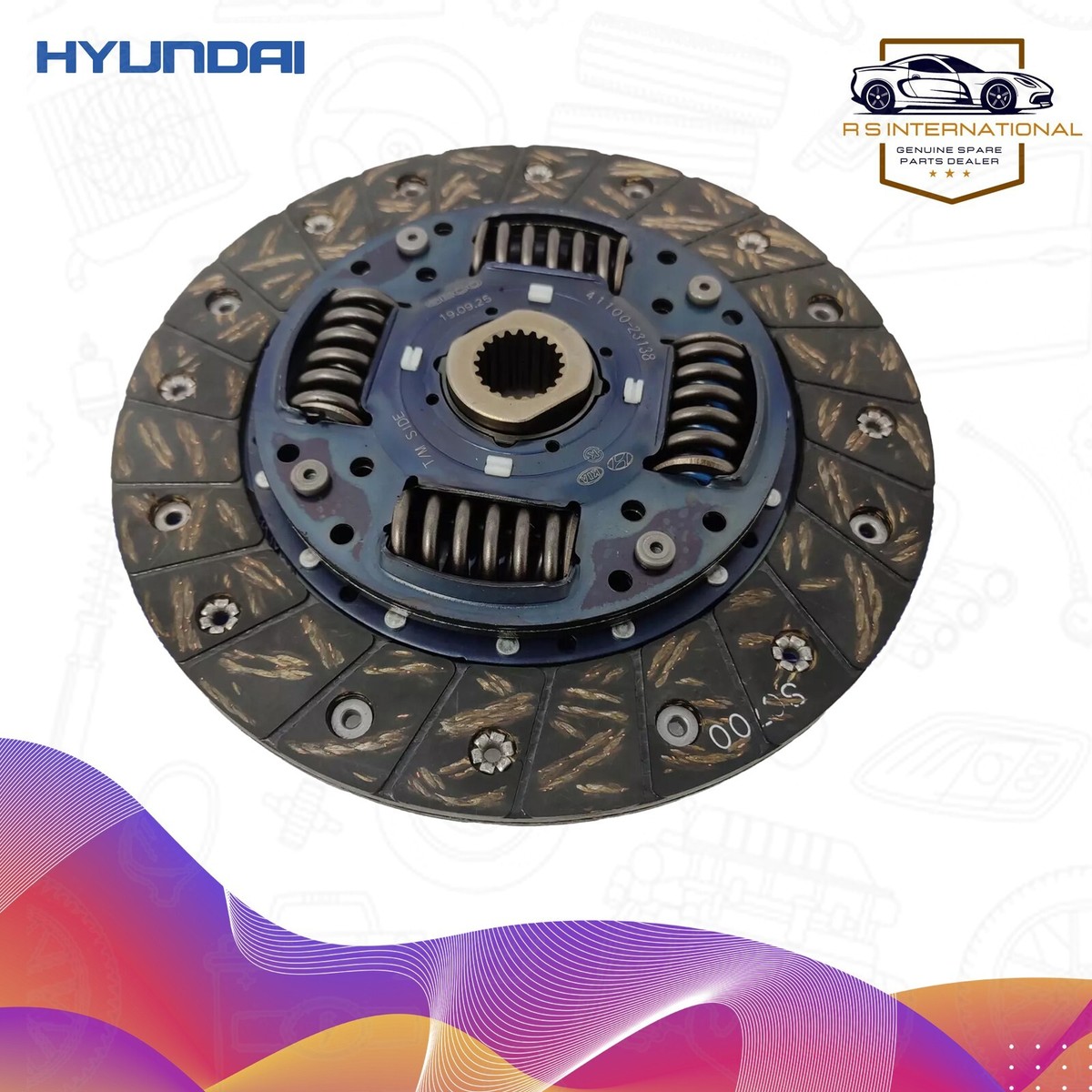 Hyundai genuine verna fluidic clutch friction disc plate 2011-2017
