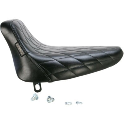 Le Pera Bare Bones Diamond Stitch Solo Seat Harley 1984-1999 Softail FXST FLST