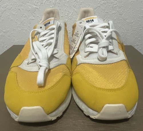 Zapatos para correr Adidas Originals 1014 ZX 500 RM Boost amarillos CG6860 para hombre talla 11.5 - Imagen 2 de 6