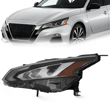 LED Headlight Assembly Chrome For 2019-2022 Nissan Altima Left Driver Side LH