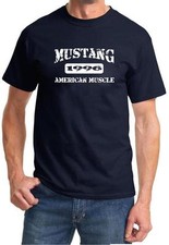1996 Ford Mustang American Muscle Car Design Tshirt New Free Ship