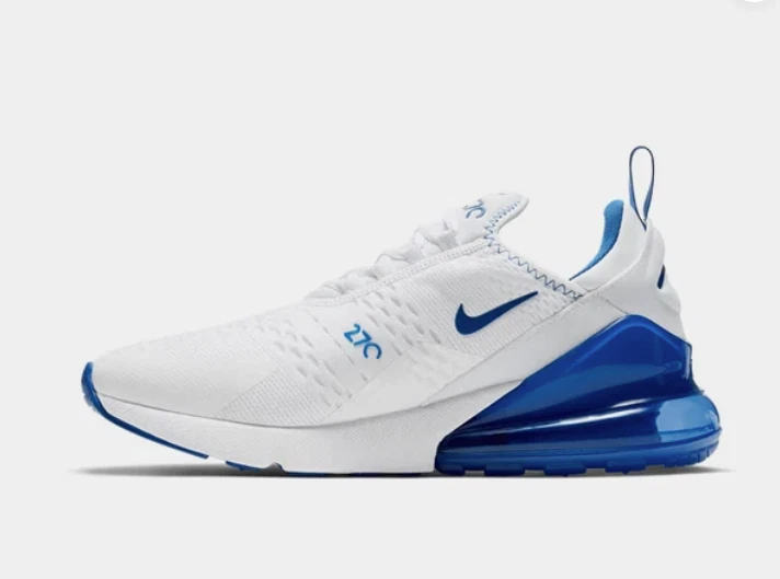 Preços baixos em Nike Air Max 270 Racer Blue | eBay