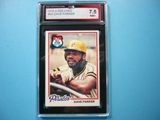 1978 O-PEE-CHEE MLB BASEBALL CARD #60 DAVE PARKER KSA 7.5 NM+ SHARP!! '78 OPC