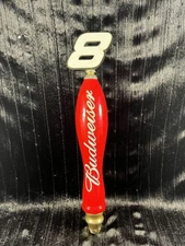Budweiser #8 Dale Earnhardt Jr. Beer Tap Handle, Vintage, 13.25 Inches