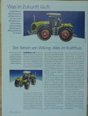 Claas Xerion 5000 Trecker in 1-32 von Wiking... ein Modellbericht #1003f